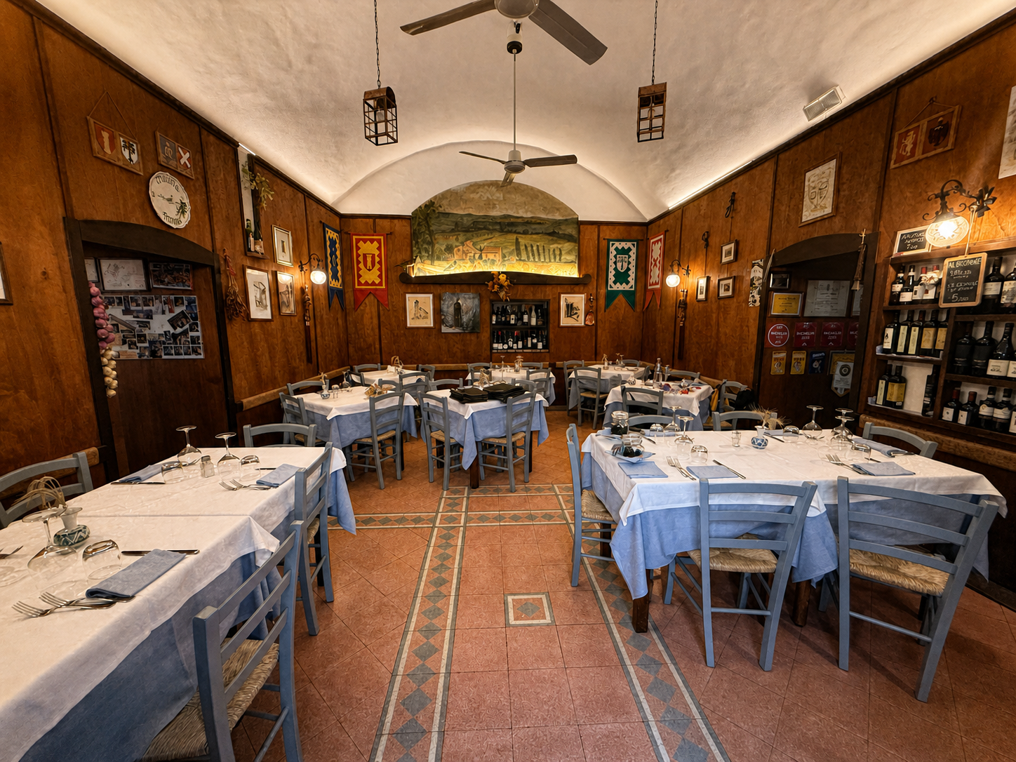 La Palomba dining room